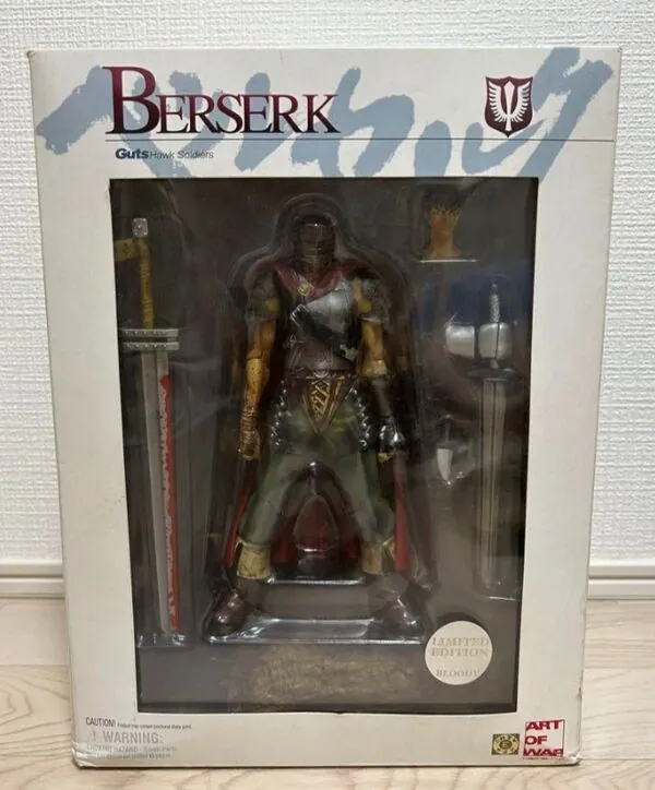 Berserk - Guts - Limited Edition Bloody, Hawk Soldier (Red Mantle) (Art of War)