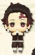 Kimetsu no Yaiba - Kamado Tanjirou - Chokotto Hikkake Figure Puchi - Chokotto Hikkake Figure Puchi ~Tanjirou ga Ippai~ (FuRyu)