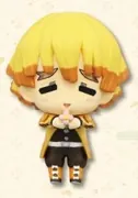 Kimetsu no Yaiba - Agatsuma Zenitsu - Chokotto Hikkake Figure Puchi - Chokotto Hikkake Figure Puchi ~Zenitsu ga Ippai~ (FuRyu)