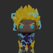 Dragon Ball Z - Son Gohan SSJ2 - Pop! & Tee - POP! Animation (518) - POP! Vinyl - Glows in the Dark (Funko Toys)