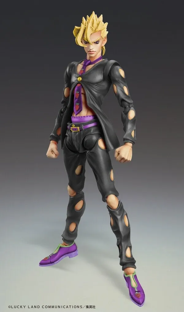 Jojo no Kimyou na Bouken - Ougon no Kaze - Pannacotta Fugo - Super Action Statue - Ver. Black (Medicos Entertainment)