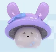 Honkai: Star Rail - Wolfshroom - Honkai: Star Rail Sparkly Rabbit and Fire Shroom Series - Honkai: Star Rail Sparkly Rabbit and Fire Shroom Series Mini Figure - B Type (HeyDolls, miHoYo)