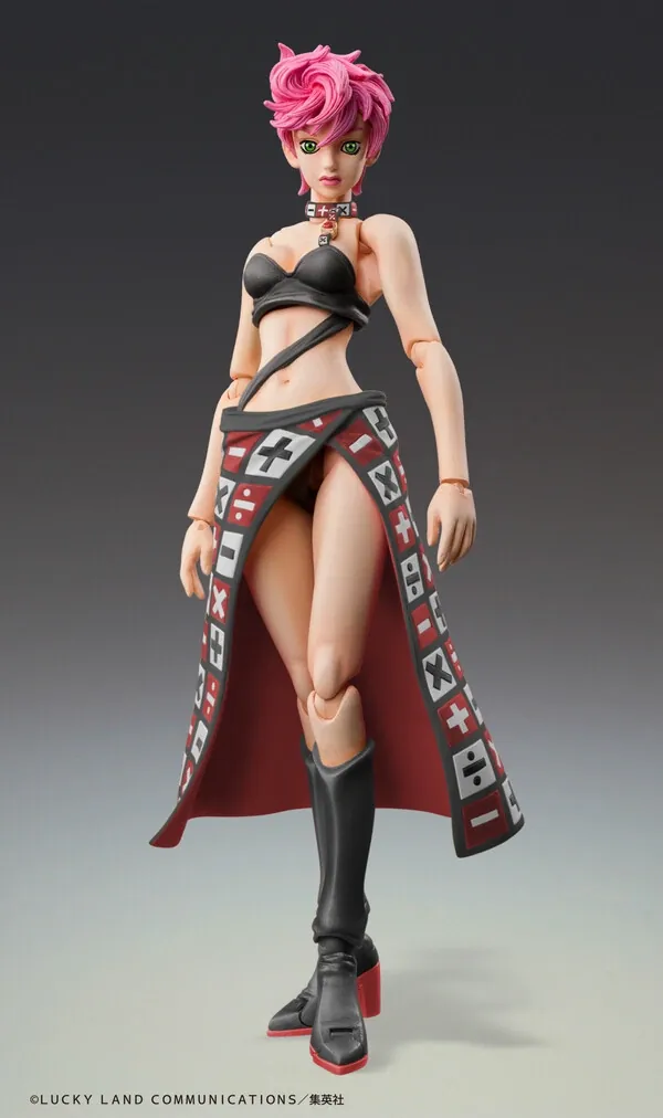 Jojo no Kimyou na Bouken - Ougon no Kaze - Trish Una - Super Action Statue - Ver. Black (Medicos Entertainment)