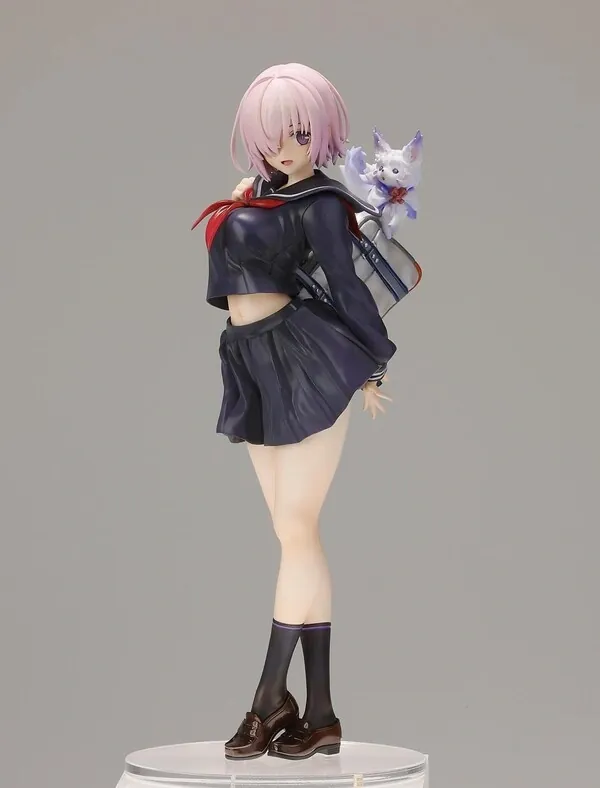 Fate/Grand Order - Fou - Mash Kyrielight - Seifuku (Grizzry Panda)