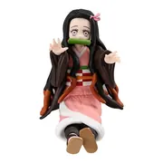 Kimetsu no Yaiba - Kamado Nezuko - Kimetsu no Yaiba Suwarasetai Real Kamado Nezuko Agatsuma Zenitsu - Suwarasetai Real (Bandai)