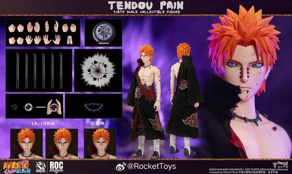 Naruto Shippuuden - Pain - Battle Damage Version (RocketToys)