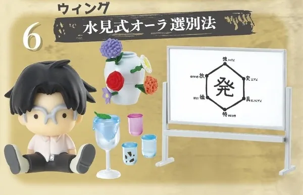 Hunter × Hunter - Wing - Hunter x Hunter -Small Recreation Model- - 6 - Water test to classify auras (Re-Ment)