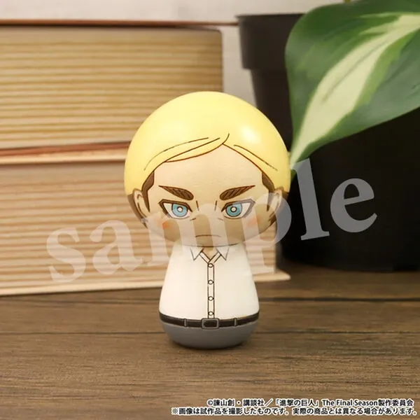Shingeki no Kyojin - Erwin Smith - Kokeshi Doll - Shifuku ver. (I.G & WIT Studio Anime Store, Kokeshi Works, Tsutaya)