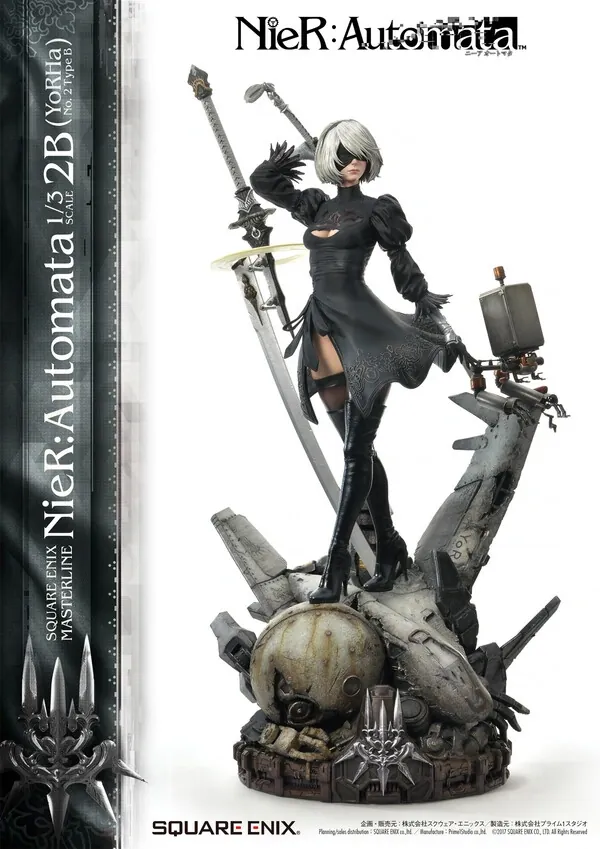 NieR: Automata - Pod 042 - YoRHa No. 2 Type B - Square Enix Masterline (SEM-05) - 1/3 (Prime 1 Studio, Square Enix)