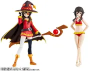 Kono Subarashii Sekai ni Shukufuku o! - Chomusuke - Megumin - Kadokawa Plastic Model Series - DX ver. (Kadokawa)