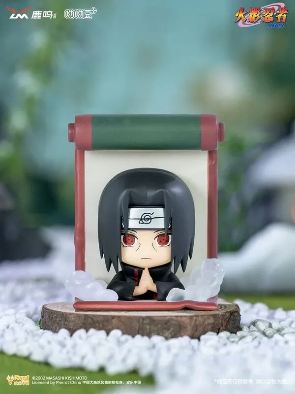 Naruto - Uchiha Itachi - Magnet Figure - Naruto Secret Scroll Series Magnet Yoyo Doll+ - Yoyo Doll+ (Luming Wenhua)