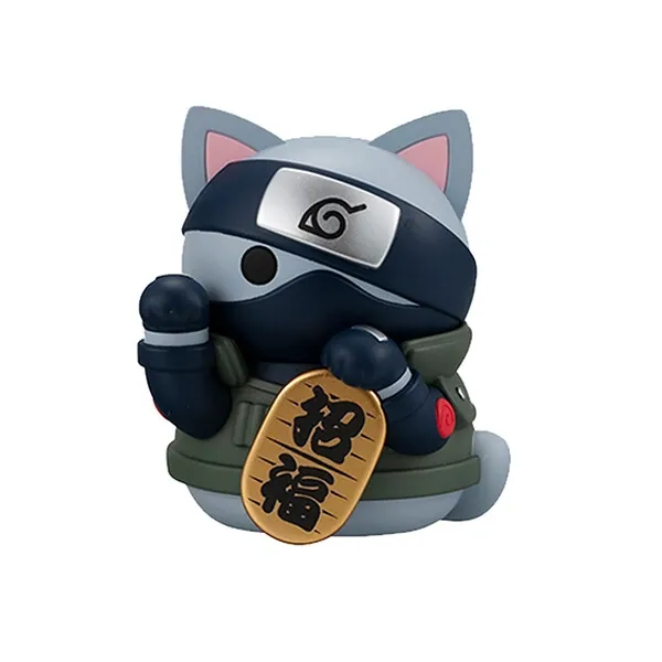 Naruto - Hatake Kakashi - Mega Cat Project - Mega Cat Project Naruto Nyaruto! Maneki Neko Fortune (MegaHouse)