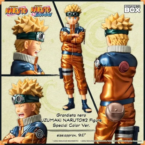 Naruto - Uzumaki Naruto - Grandista - Grandista Nero (Bandai Spirits)