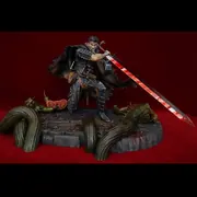 Berserk - Guts - 1/6 - The Spinning Cannon Slice 2016 Ver, Black Repaint (Art of War)