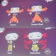 Kimetsu no Yaiba - Yahaba - POP! Animation - POP! Vinyl - Glow in the Dark, Chase (Funko Toys)