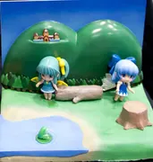 Touhou Project - Cirno - Daiyousei - Diorama (Mecha Bot Heads, S2 Works)