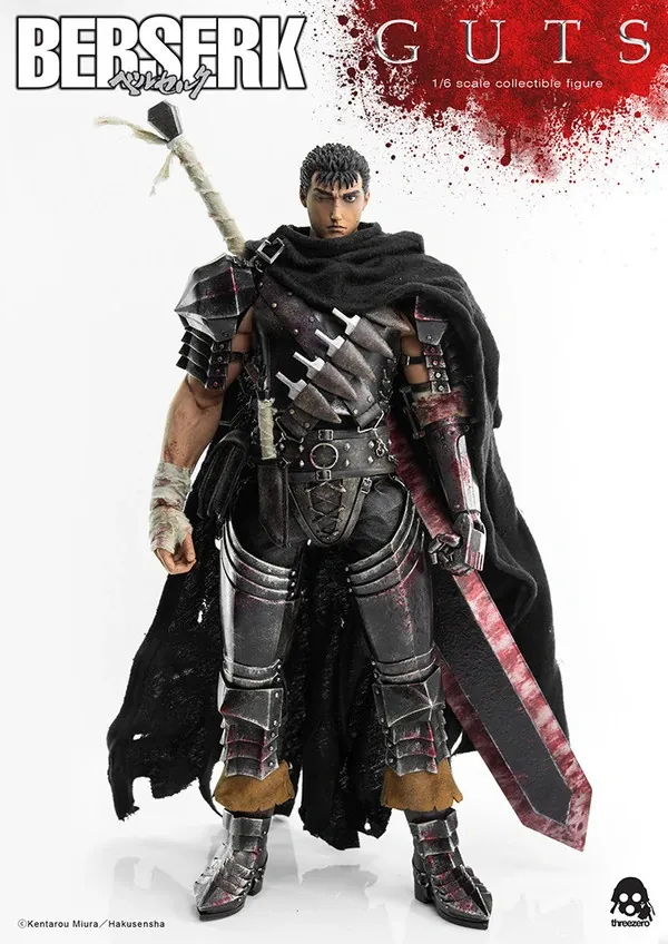 Berserk - Guts - SiXTH - 1/6 - Black Swordsman (ThreeZero)