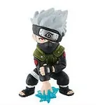 Naruto Shippuuden - Hatake Kakashi - Dragon Ball X One Piece X Naruto Invincible 3 X 3 Figure 40th Weekly Jump (Bandai)