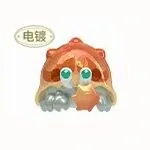 Genshin Impact - Armored Crab - Genshin Impact Fontemer Aberrant Fantasy Creature Mini Blind Bag - Pearlescent + Electroplated, B (HeyDolls, miHoYo, Suplay)