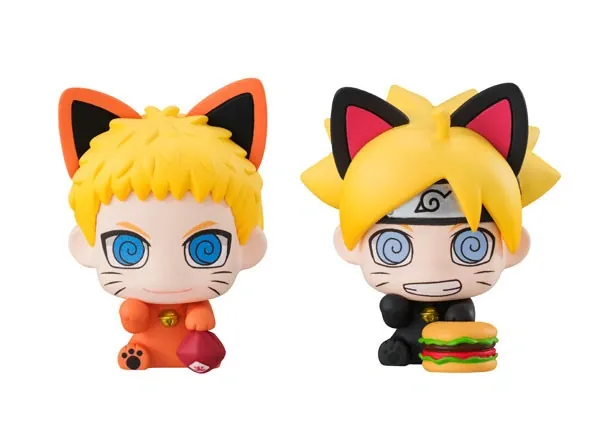 Boruto: Naruto Next Generations - Uzumaki Boruto - Uzumaki Naruto - Petit Chara Land - Oyako Manekineko Dattebasa (MegaHouse)