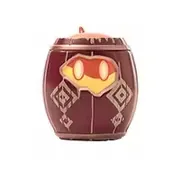 Genshin Impact - Pyro Slime - Genshin Impact Slime Series Mini Slime Blind Bag - Hidden Version, Exploding Barrel (HeyDolls, Ningbo Senior Player Trading Co., Ltd., Suplay)