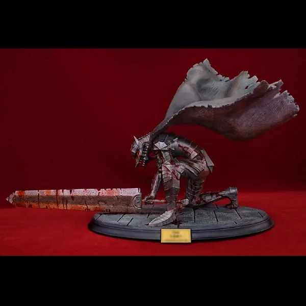 Berserk - Guts - 387 - Berserk: Slash - 1/6 - Splashing Blood Version (Art of War, Hakusensha)