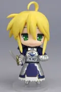 Fate/Stay Night - Lucky☆Star - Izumi Konata - Nendoroid Petit - Nendoroid Petit Lucky Star Season 2 - Secret, Saber Cosplay ver. (Good Smile Company)