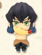 Kimetsu no Yaiba - Hashibira Inosuke - Chokotto Hikkake Figure Puchi - Chokotto Hikkake Figure Puchi ~Inosuke mo Ippai~ (FuRyu)