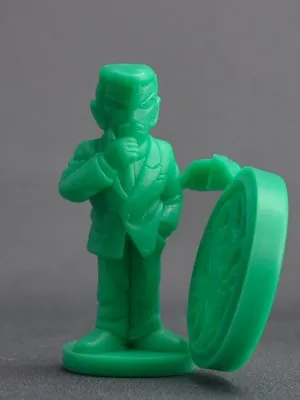 Meitantei Conan - Mouri Kogorou - Eraser Figure (Bandai)