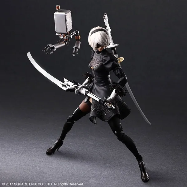 NieR: Automata - Pod 042 - YoRHa No. 2 Type B - Play Arts Kai - DX Edition (Square Enix)