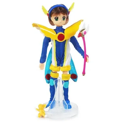 Card Captor Sakura - Kero-chan - Kinomoto Sakura - Cardcaptors Fashion Doll - 1/8 - Blue Warrior Sakura (Trendmasters)