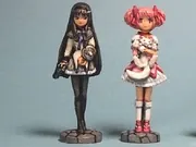 Mahou Shoujo Madoka☆Magica - Akemi Homura - 1/48 (Aurora Model)