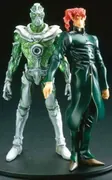 Jojo no Kimyou na Bouken - Stardust Crusaders - Hierophant Green - Kakyoin Noriaki - ARTFX - Static & Dynamic (2) (Kotobukiya)