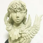 Berserk - Griffith - 500 - 1/5 - Griffith Millennium Falcon Bust "Young Animal " White (Art of War)
