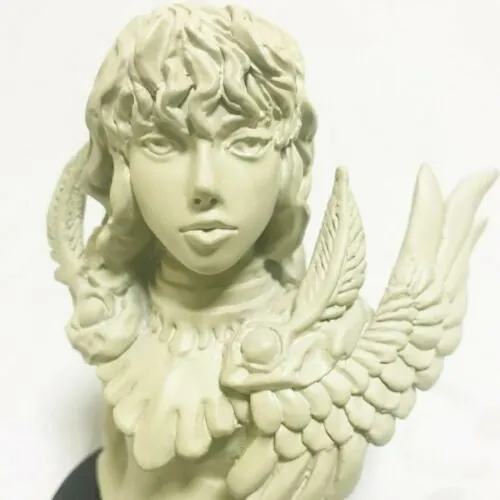 Berserk - Griffith - 500 - 1/5 - Griffith Millennium Falcon Bust "Young Animal " White (Art of War)