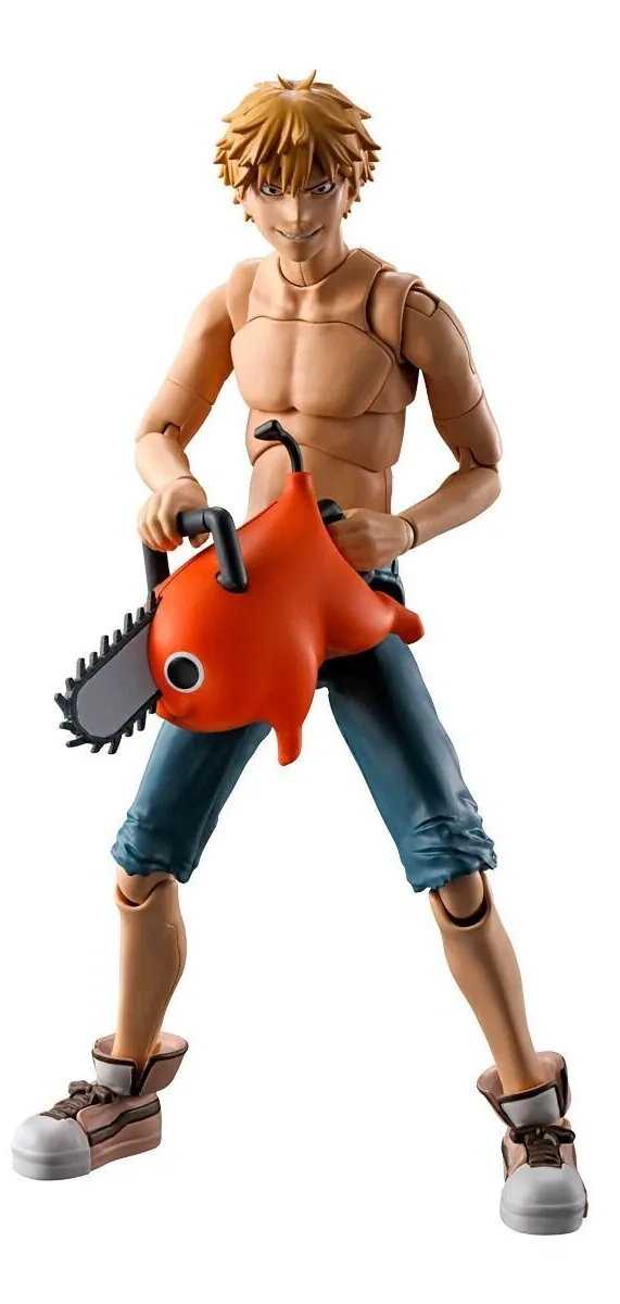 Chainsaw Man - Denji - Pochita - Bandai Shokugan - Candy Toy - SMP - SMP Kit Makes Pose Chainsaw Man - SMP Kit-Makes-Pose (Bandai)
