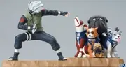 Naruto - Akino - Bull - Hatake Kakashi - Pakkun - Shiba - Uuhei - Naruto Ningyoushuu - Naruto Ningyoushuu Kuchiyose no Jutsu Set (Bandai)