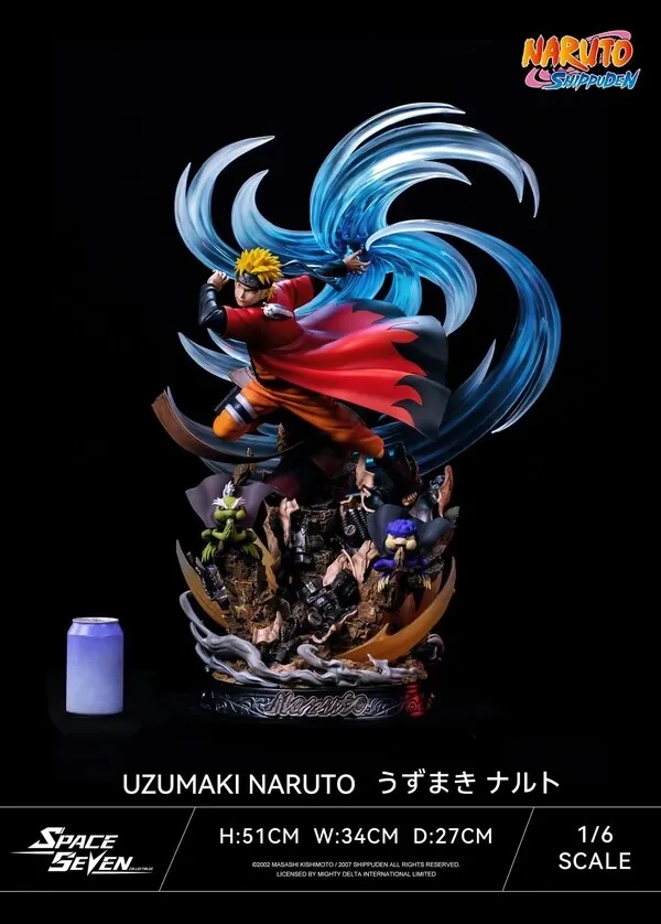 Naruto Shippuuden - Fukasaku - Katsuyu - Shima - Uzumaki Naruto - 1/6 (Space Seven Collectibles)