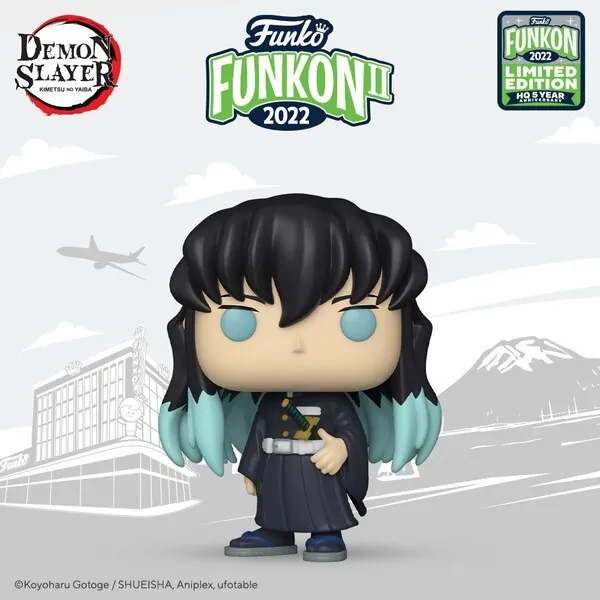Kimetsu no Yaiba - Tokitou Muichirou - POP! Animation (1193) - POP! Vinyl (Funko Toys)