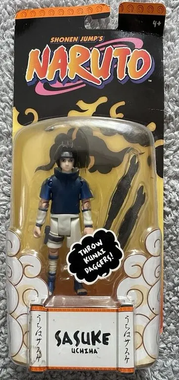 Naruto - Uchiha Sasuke - Throw Kunai Daggers (Mattel)