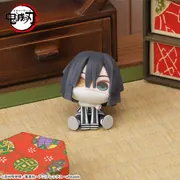 Kimetsu no Yaiba - Iguro Obanai - Kaburamaru - Mini Figure - QyuruMe (SEGA)