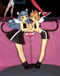 Card Captor Sakura - Daidouji Tomoyo - Kinomoto Sakura - Kinomoto Sakura - Daidouji Tomoyo Set (Neko Version) - 1/6 (T's System)