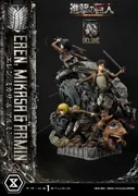 Shingeki no Kyojin - Armin Arlert - Eren Yeager - Mikasa Ackerman - Ultimate Premium Masterline (UPMAOT-01DX) - 1/4 - DX Version (Prime 1 Studio)