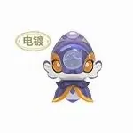 Genshin Impact - Bubbly Seahorse - Genshin Impact Fontemer Aberrant Fantasy Creature Mini Blind Bag - Pearlescent + Electroplated, C (HeyDolls, miHoYo, Suplay)