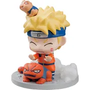 Naruto Shippuuden - Gamakichi - Gamatatsu - Uzumaki Naruto - Naruto Shippuden Petit Chara Land - Mouissho Kuchiyose no Jutsu! - Petit Chara Land (MegaHouse)