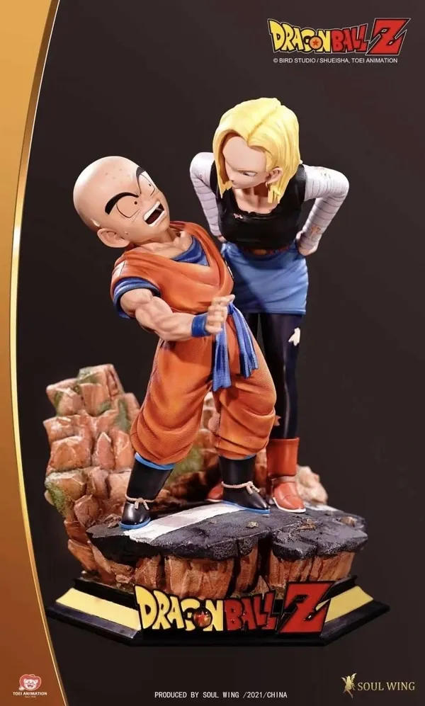 Dragon Ball Z - Android 18 - Krillin - 1/4 (Soul Wing)