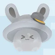 Honkai: Star Rail - Grayie Shroom - Honkai: Star Rail Sparkly Rabbit and Fire Shroom Series - Honkai: Star Rail Sparkly Rabbit and Fire Shroom Series Mini Figure - B Type (HeyDolls, miHoYo)