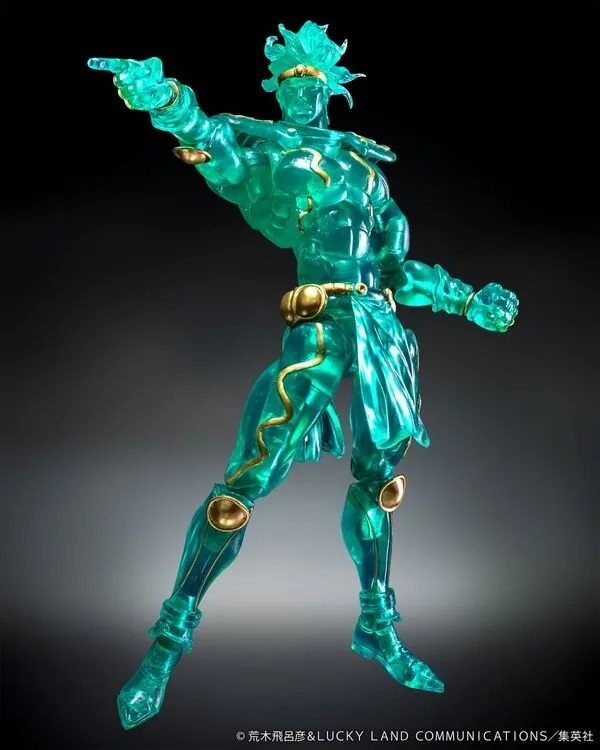 Jojo no Kimyou na Bouken - Stardust Crusaders - Star Platinum - Super Action Statue - Ver. Clear & Gold (Medicos Entertainment)