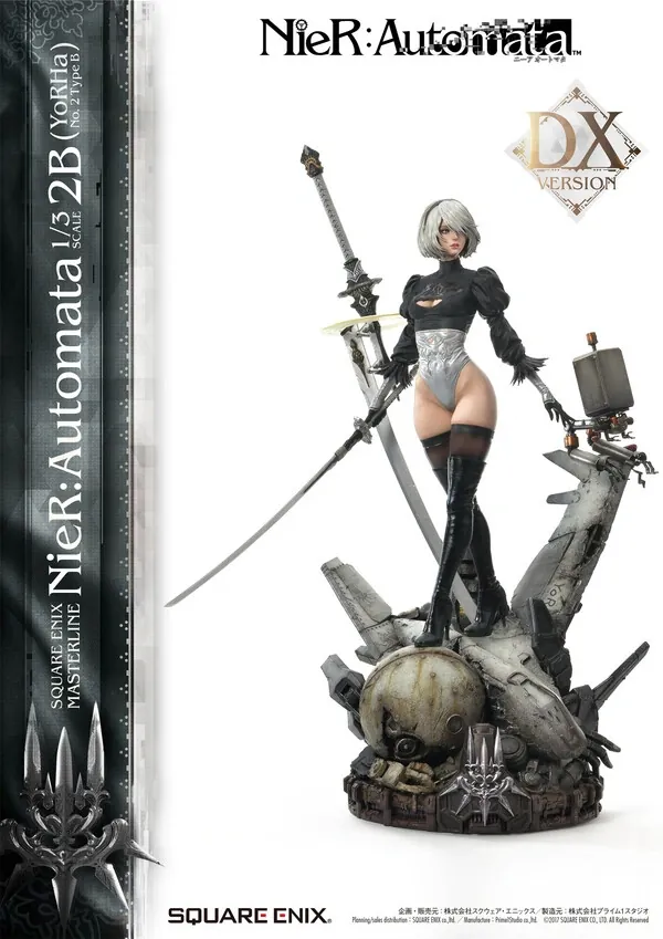 NieR: Automata - Pod 042 - YoRHa No. 2 Type B - Square Enix Masterline (SEM-05DX) - 1/3 - DX Version (Prime 1 Studio, Square Enix)