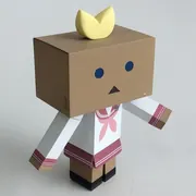 Lucky☆Star - Yotsuba&! - Danboard - Hiiragi Tsukasa - Danbo ver. (Chara-Ani)